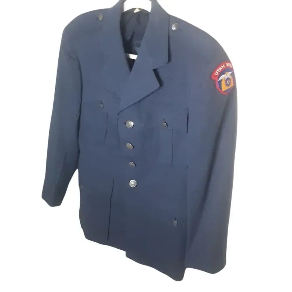 Civil‎ Air Patrol Utah Wing Jacket 37R USAF Style Dress Coat Uniform